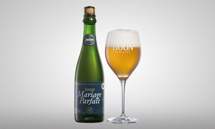 Geuze Boon Mariage Parfait fles en glas